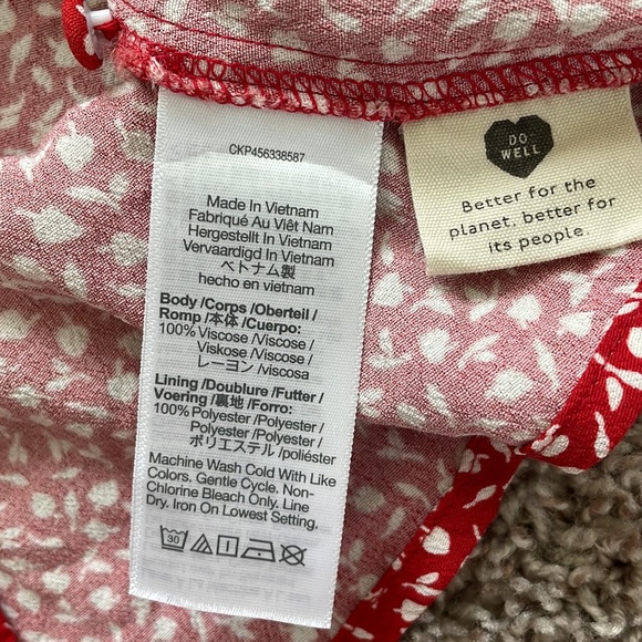 Madewell Kinston side-button wrap top size xxs - Picture 9 of 12